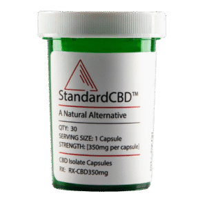 Ultra-Potent 350mg CBD Capsules – 10,500mg Total CBD