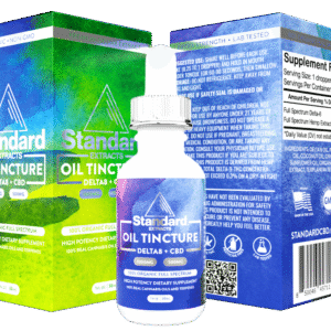 Delta 8 + CBD Tincture – 1000mg + 500mg Blend