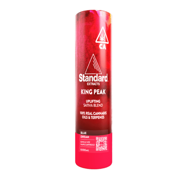 THC-A Blend Gold Vape Cartridge – 1g
