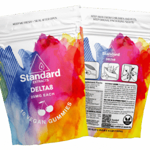 Delta 8 Gummies with CDT – 10 Count