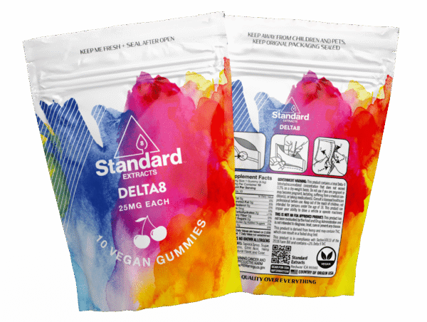 Delta 8 Gummies with CDT – 10 Count