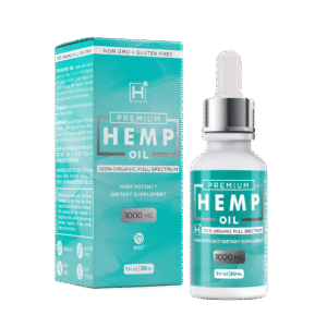 Hemp Health One CBD Mint Tincture