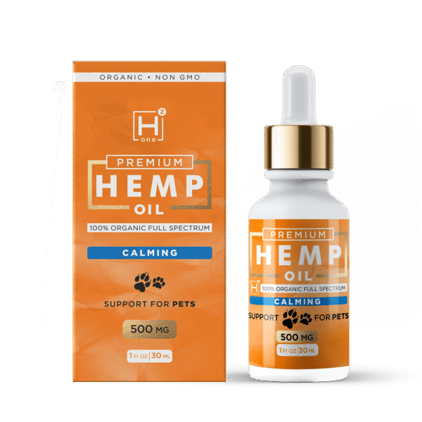 Hemp Health One CBD Calming Pet Tincture with 500mg
