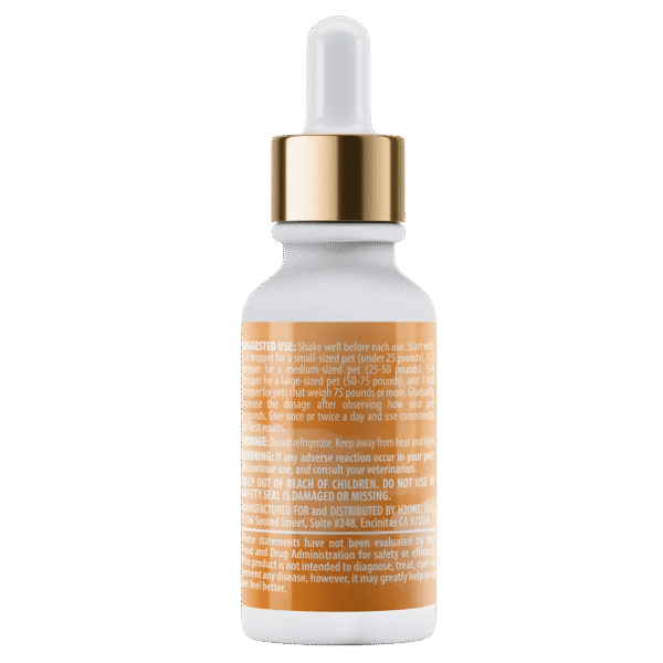 Hemp Health One CBD Calming Pet Tincture with 500mg - Image 4